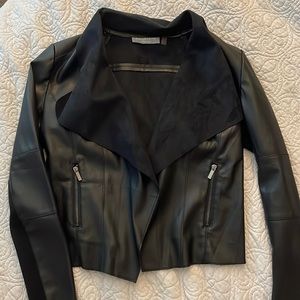 Vegan leather jacket